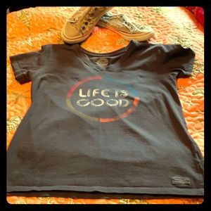Life is Good tee shirt